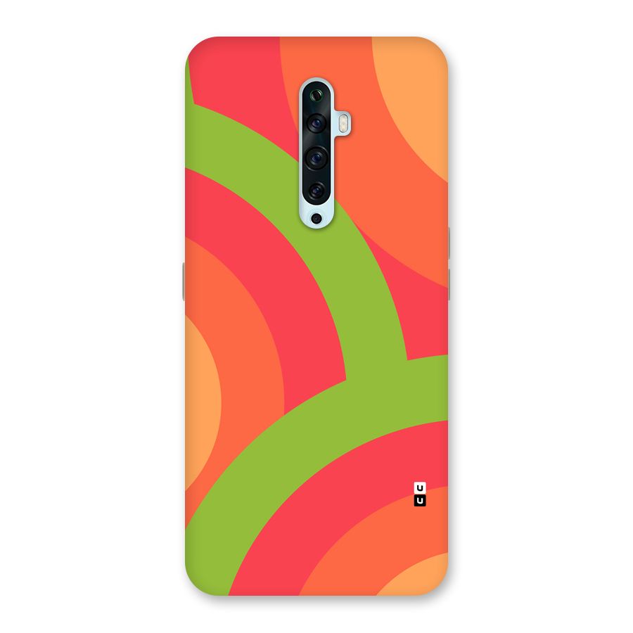 Rounded Shapes Back Case for Oppo Reno2 Z