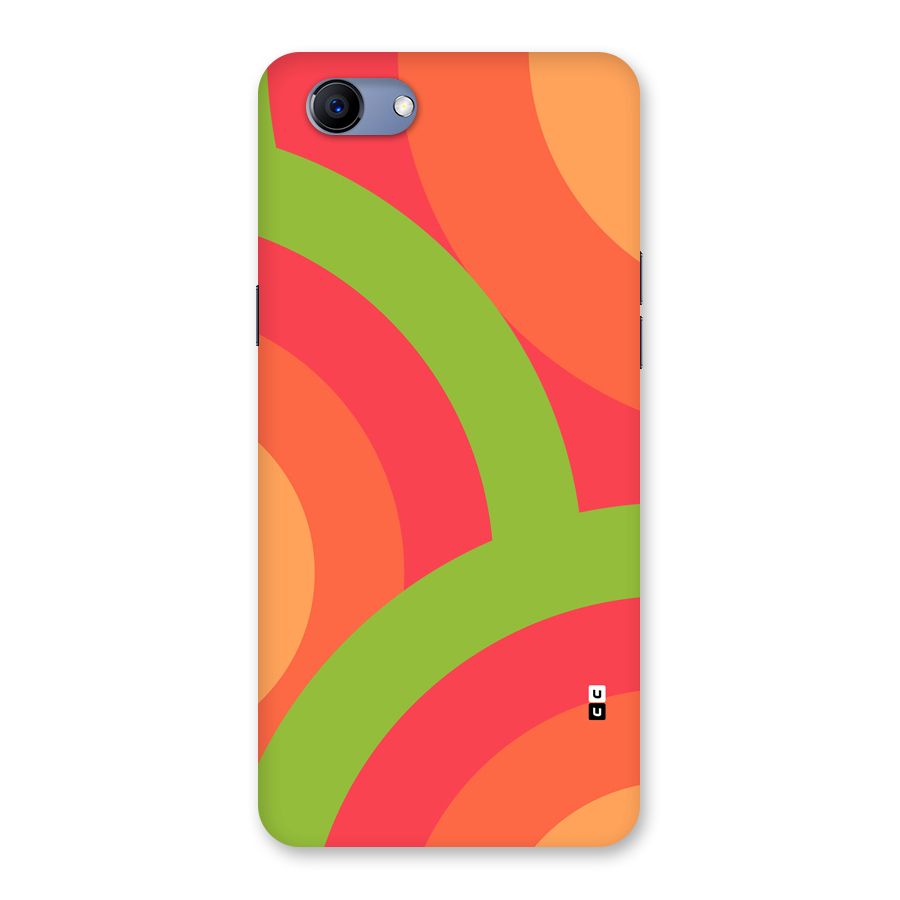 Rounded Shapes Back Case for Realme 1