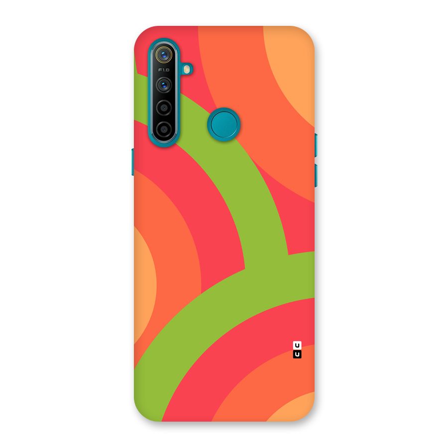 Rounded Shapes Back Case for Realme 5i