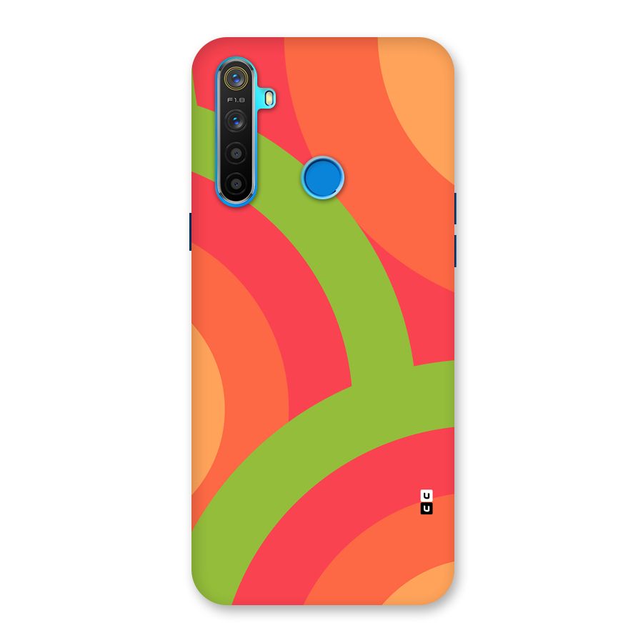 Rounded Shapes Back Case for Realme 5s