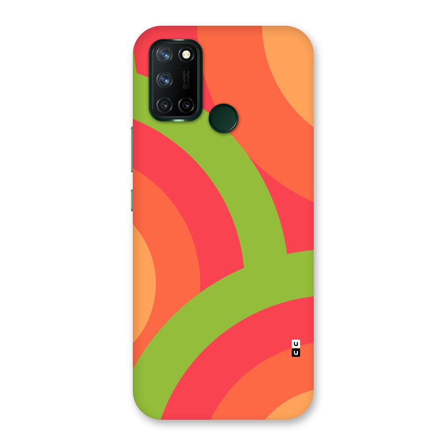 Rounded Shapes Back Case for Realme 7i