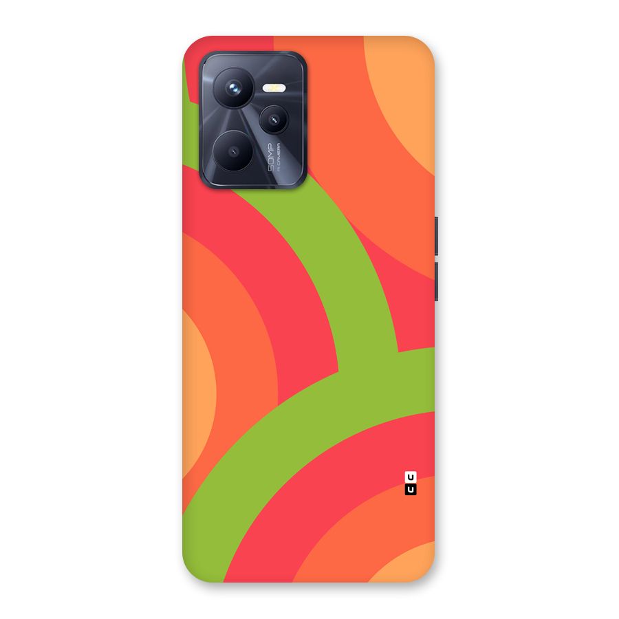 Rounded Shapes Back Case for Realme C35