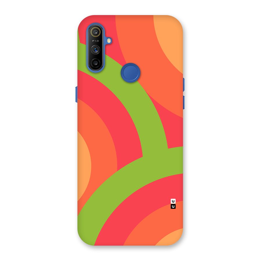 Rounded Shapes Back Case for Realme Narzo 10A