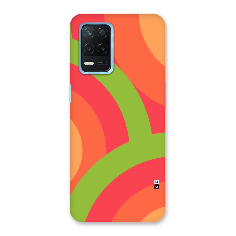 Rounded Shapes Back Case for Realme Narzo 30 5G