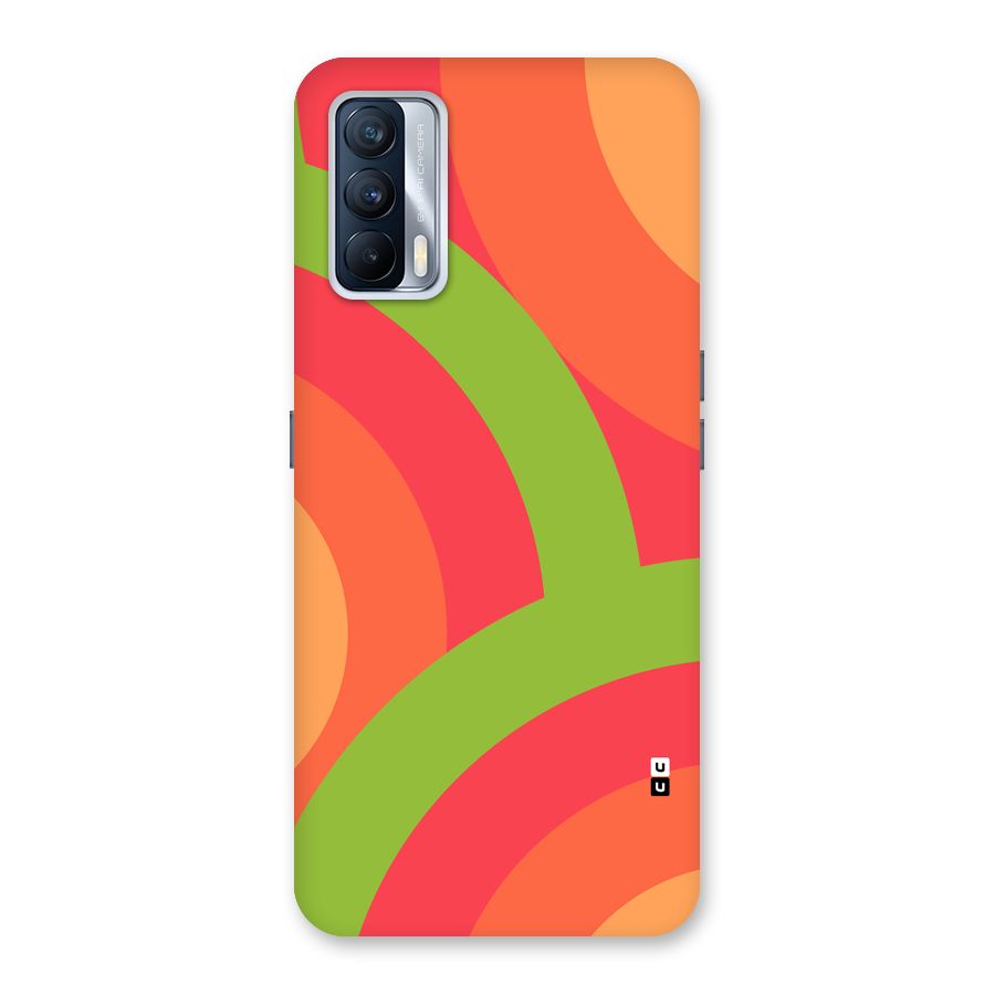 Rounded Shapes Back Case for Realme X7
