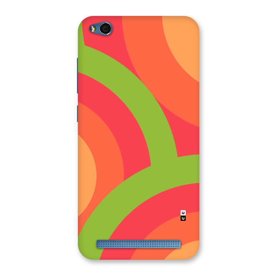 Rounded Shapes Back Case for Redmi 5A
