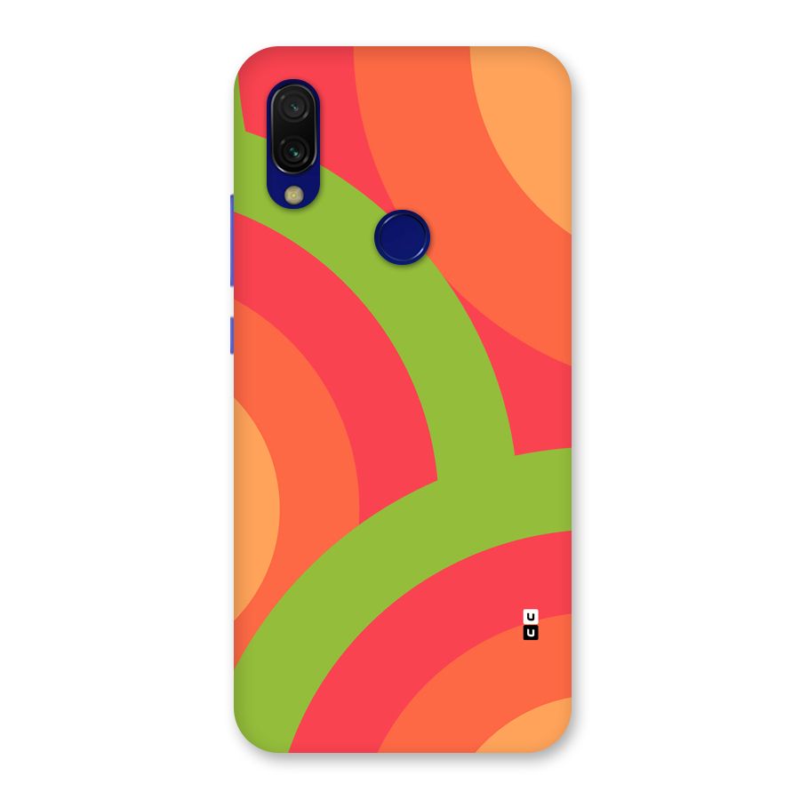 Rounded Shapes Back Case for Redmi 7