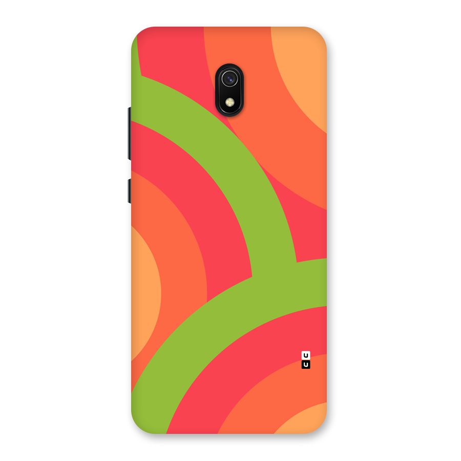 Rounded Shapes Back Case for Redmi 8A