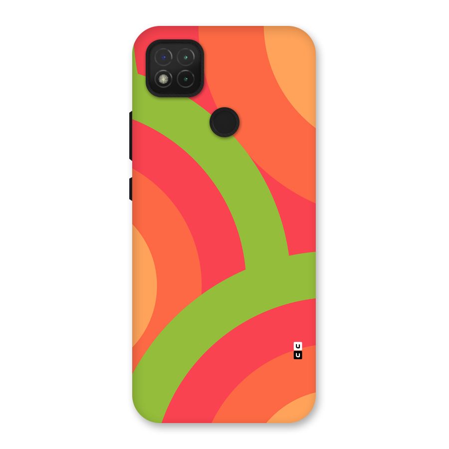 Rounded Shapes Back Case for Redmi 9 Activ