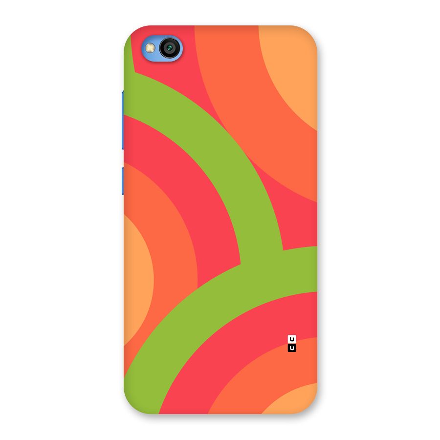 Rounded Shapes Back Case for Redmi Go