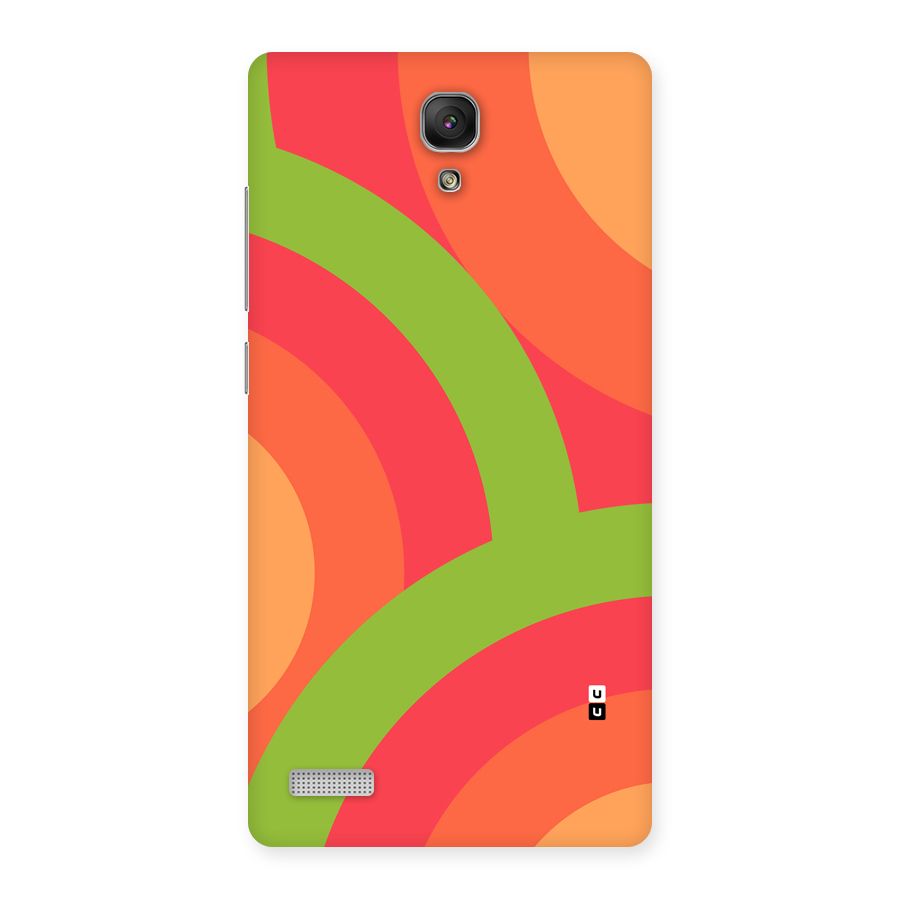 Rounded Shapes Back Case for Redmi Note