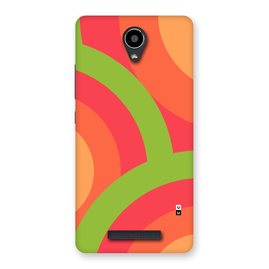 Rounded Shapes Back Case for Redmi Note 2