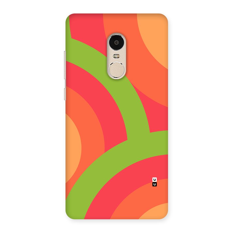 Rounded Shapes Back Case for Redmi Note 4