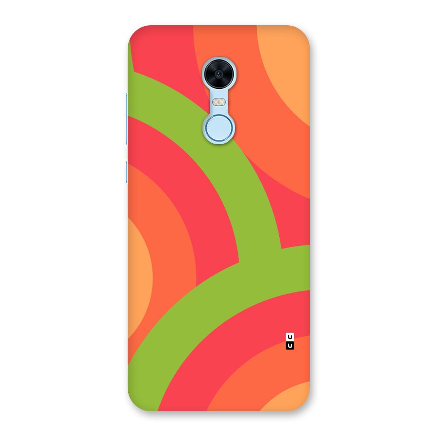 Rounded Shapes Back Case for Redmi Note 5