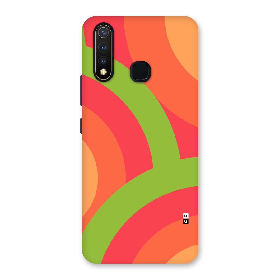 Rounded Shapes Back Case for Vivo U20