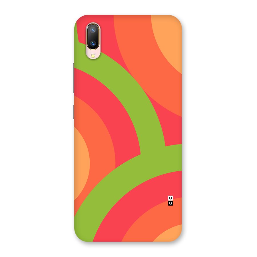 Rounded Shapes Back Case for Vivo V11 Pro