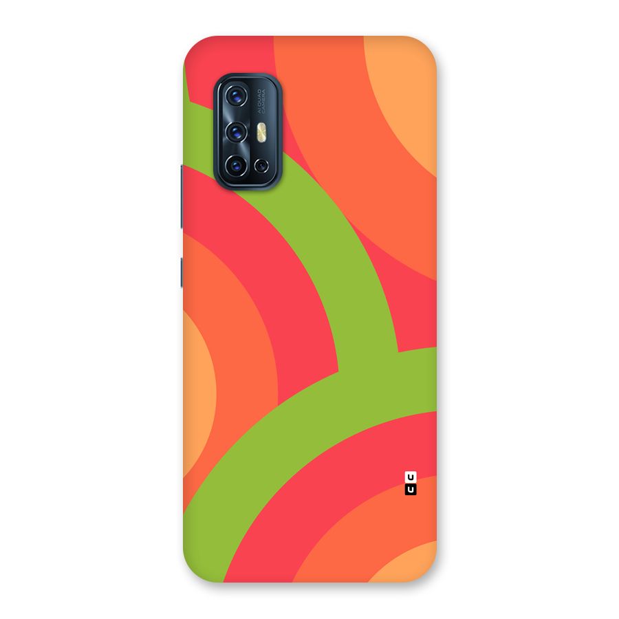 Rounded Shapes Back Case for Vivo V17