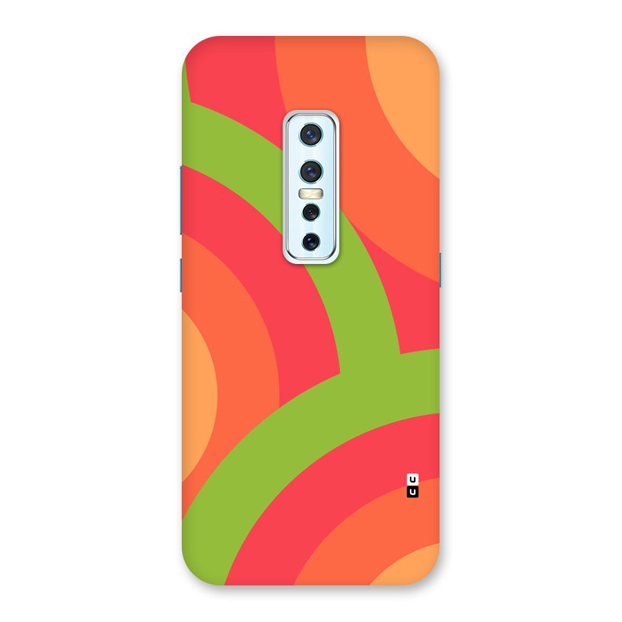 Rounded Shapes Back Case for Vivo V17 Pro