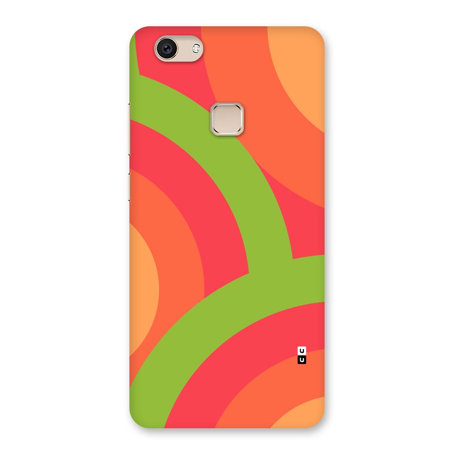 Rounded Shapes Back Case for Vivo V7