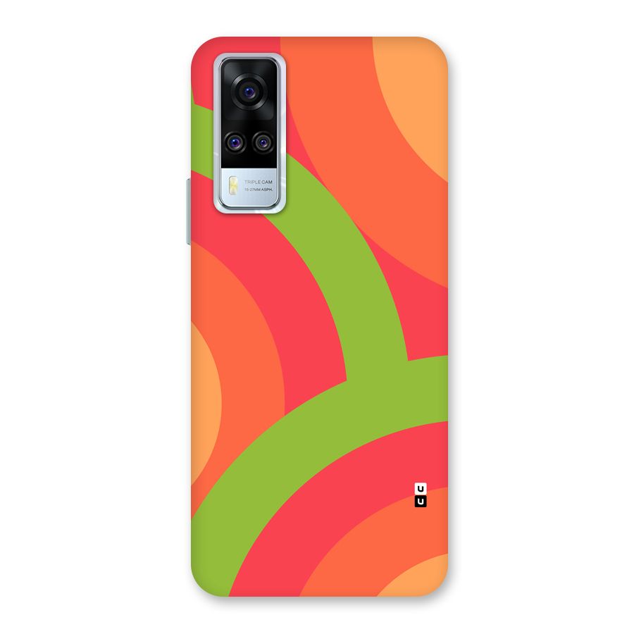 Rounded Shapes Back Case for Vivo Y31