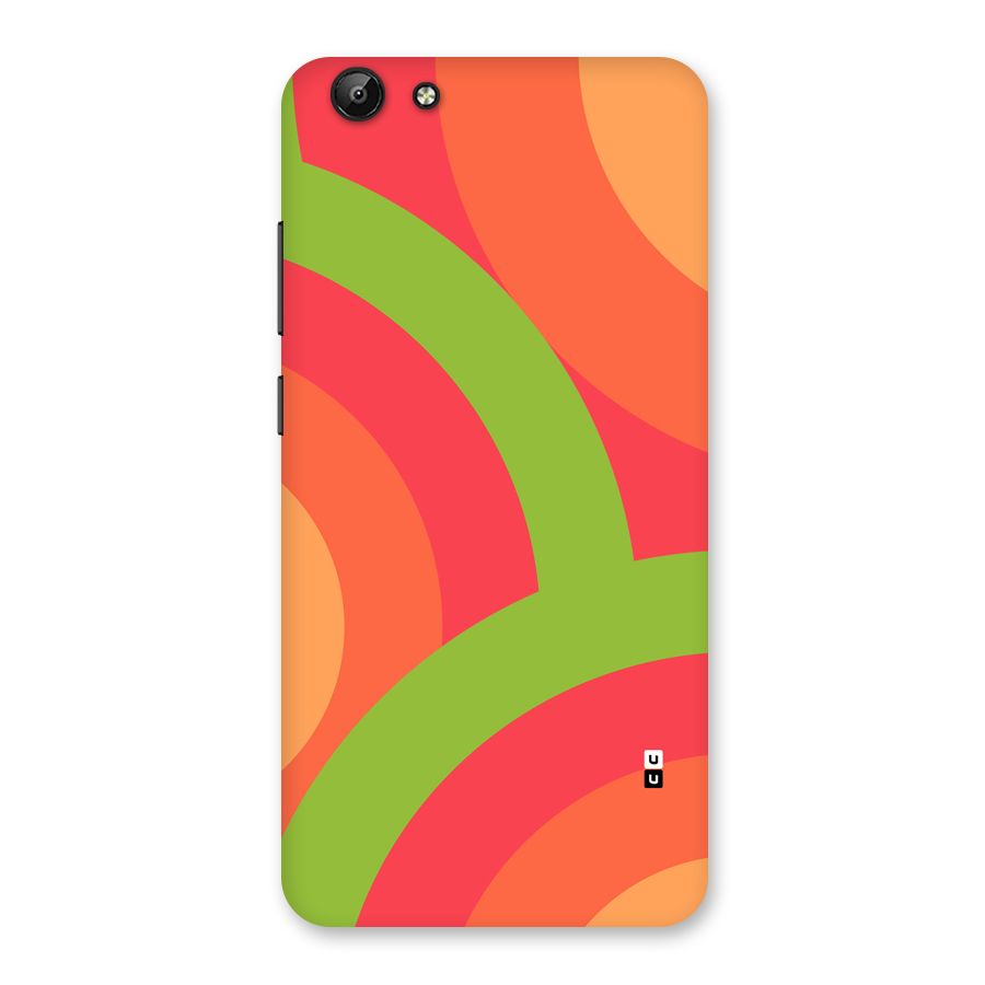 Rounded Shapes Back Case for Vivo Y69