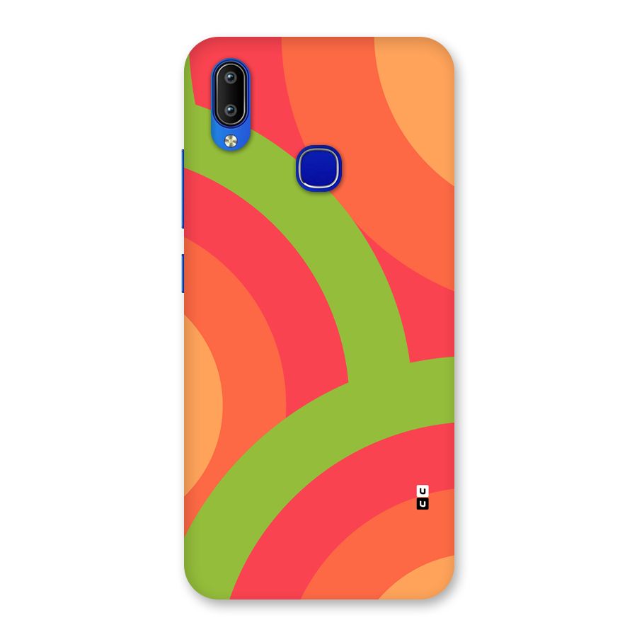 Rounded Shapes Back Case for Vivo Y91