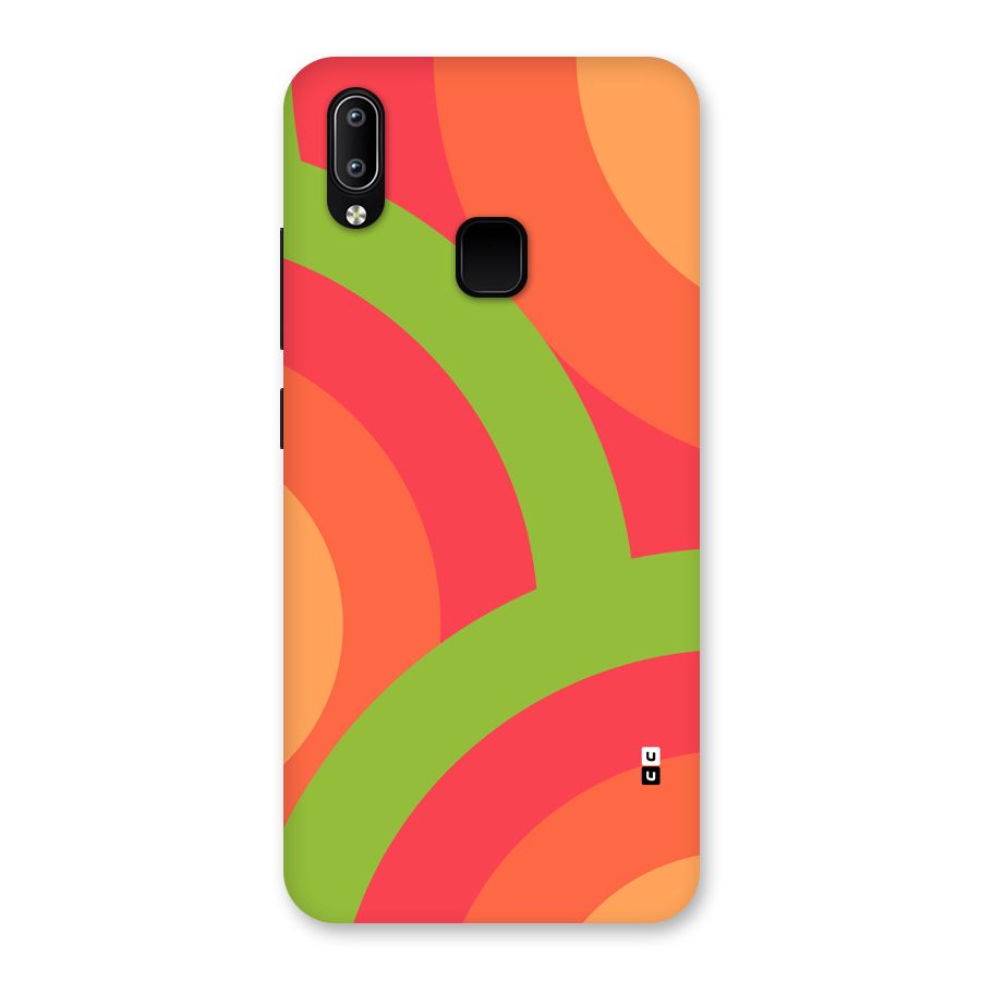 Rounded Shapes Back Case for Vivo Y95