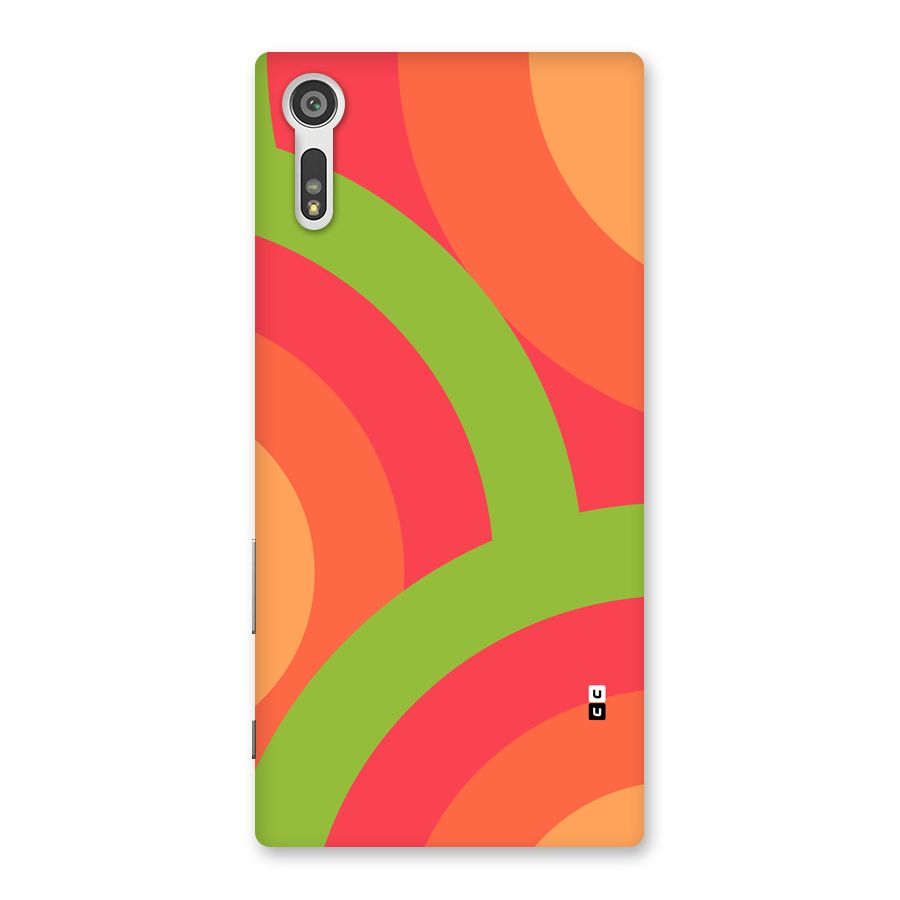 Rounded Shapes Back Case for Xperia XZ
