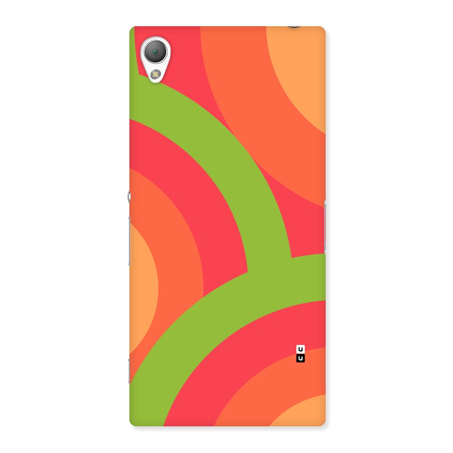 Rounded Shapes Back Case for Xperia Z3