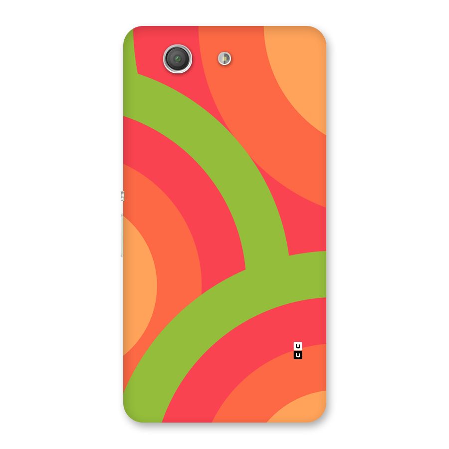 Rounded Shapes Back Case for Xperia Z3 Compact