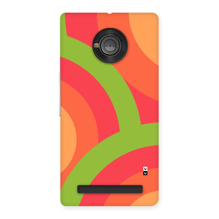 Rounded Shapes Back Case for Yuphoria