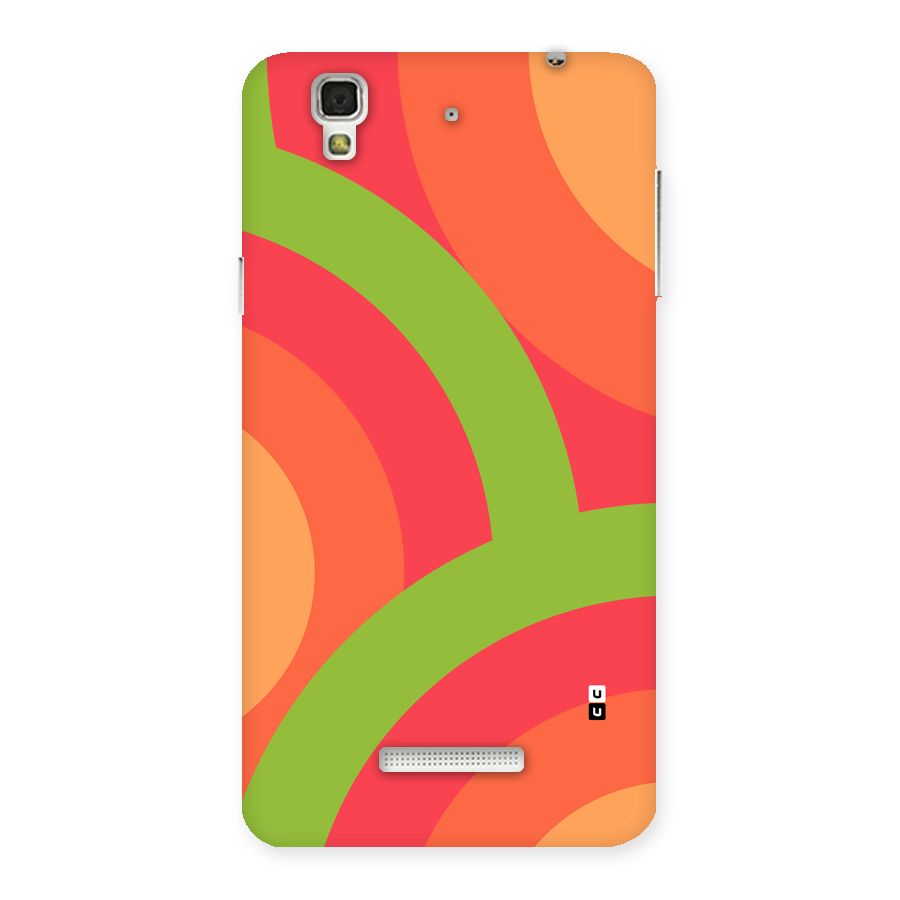 Rounded Shapes Back Case for Yureka