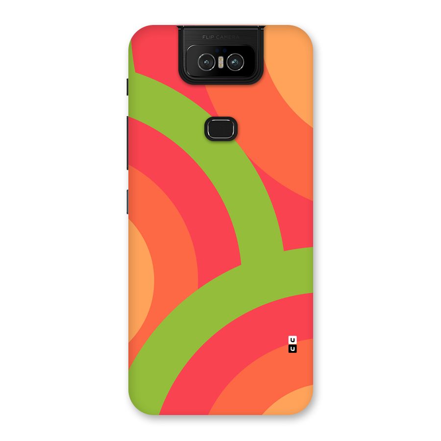 Rounded Shapes Back Case for Zenfone 6z