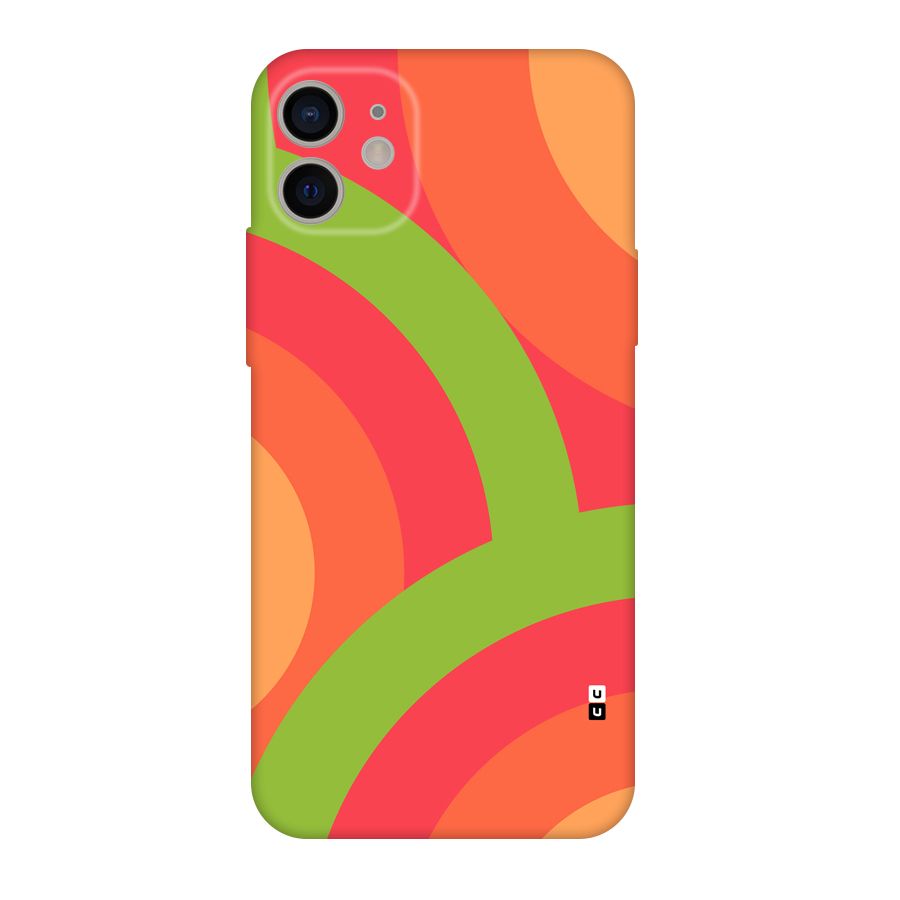 Rounded Shapes Back Case for iPhone 11