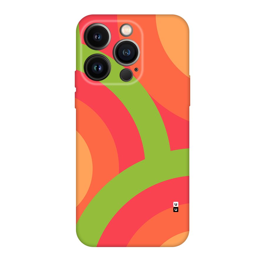 Rounded Shapes Back Case for iPhone 14 Pro