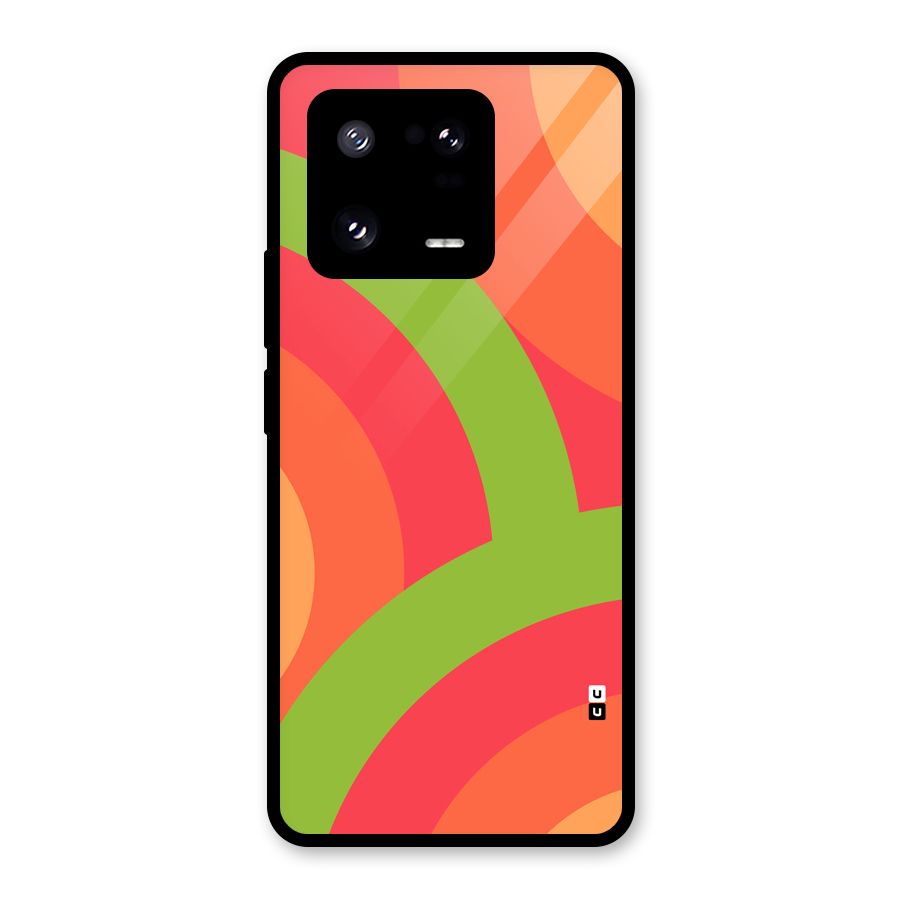 Rounded Shapes Glass Back Case for Xiaomi 13 Pro