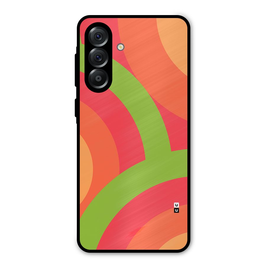Rounded Shapes Metal Back Case for Galaxy A56