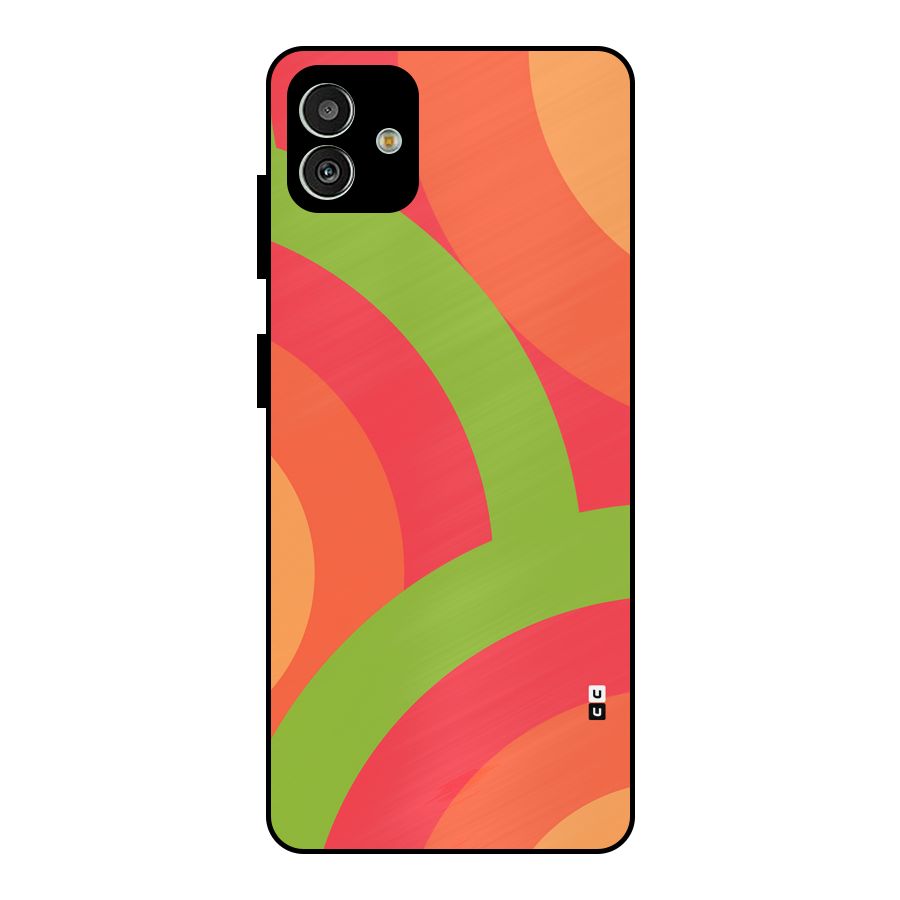 Rounded Shapes Metal Back Case for Galaxy M13 5G