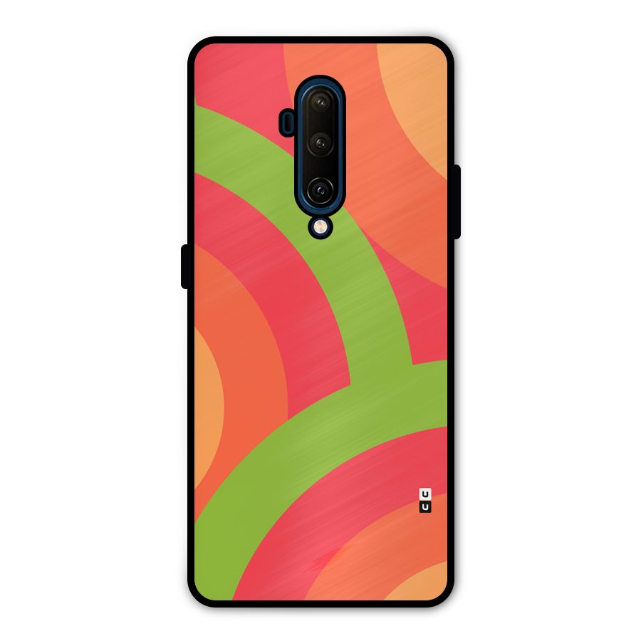 Rounded Shapes Metal Back Case for OnePlus 7T Pro