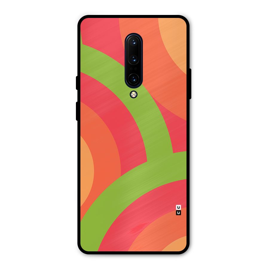 Rounded Shapes Metal Back Case for OnePlus 7 Pro