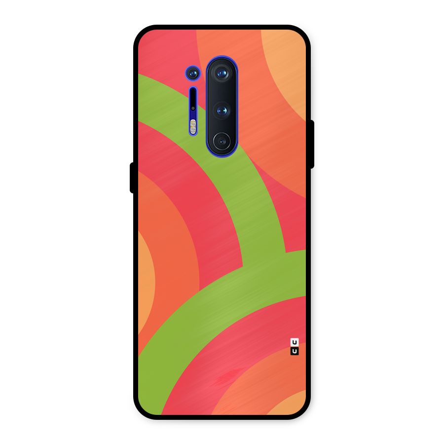 Rounded Shapes Metal Back Case for OnePlus 8 Pro