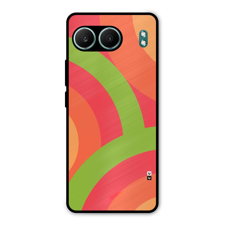 Rounded Shapes Metal Back Case for OnePlus Nord 4