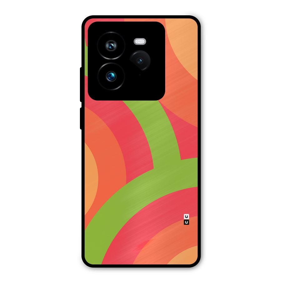Rounded Shapes Metal Back Case for Realme GT 7 Pro