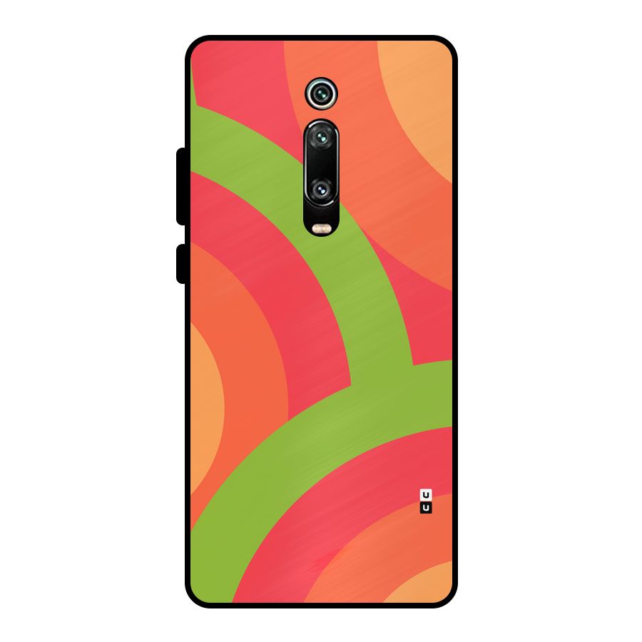 Rounded Shapes Metal Back Case for Redmi K20 Pro