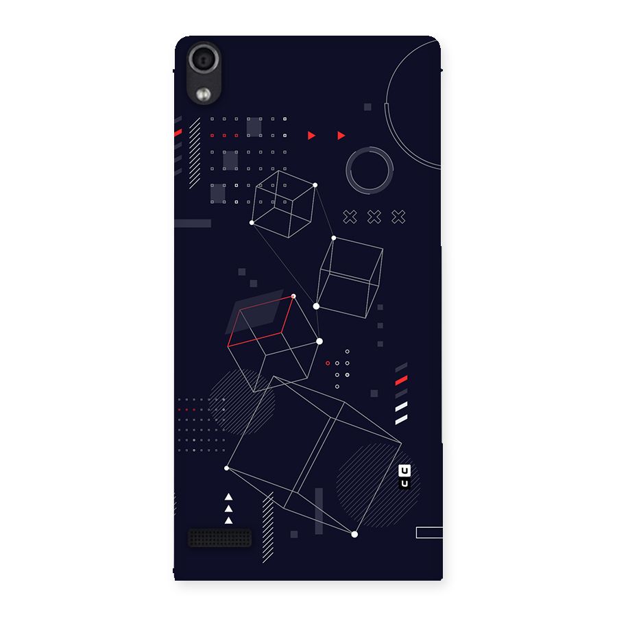 Royal Abstract Shapes Back Case for Ascend P6