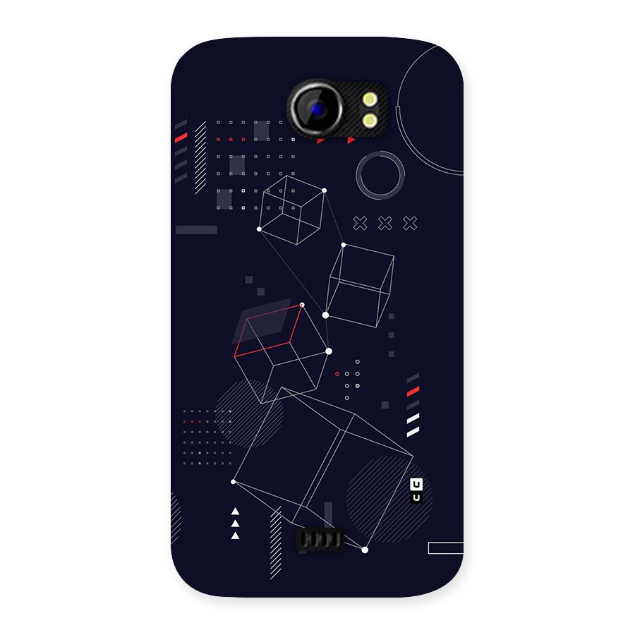 Royal Abstract Shapes Back Case for Canvas 2 A110