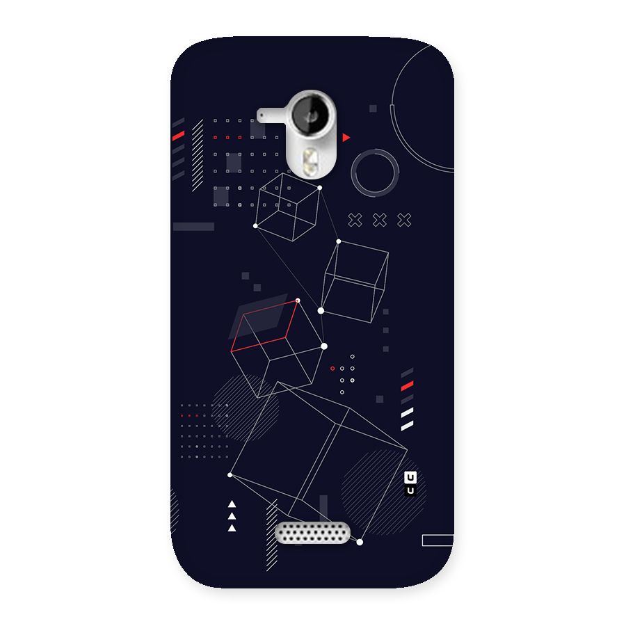 Royal Abstract Shapes Back Case for Canvas HD A116
