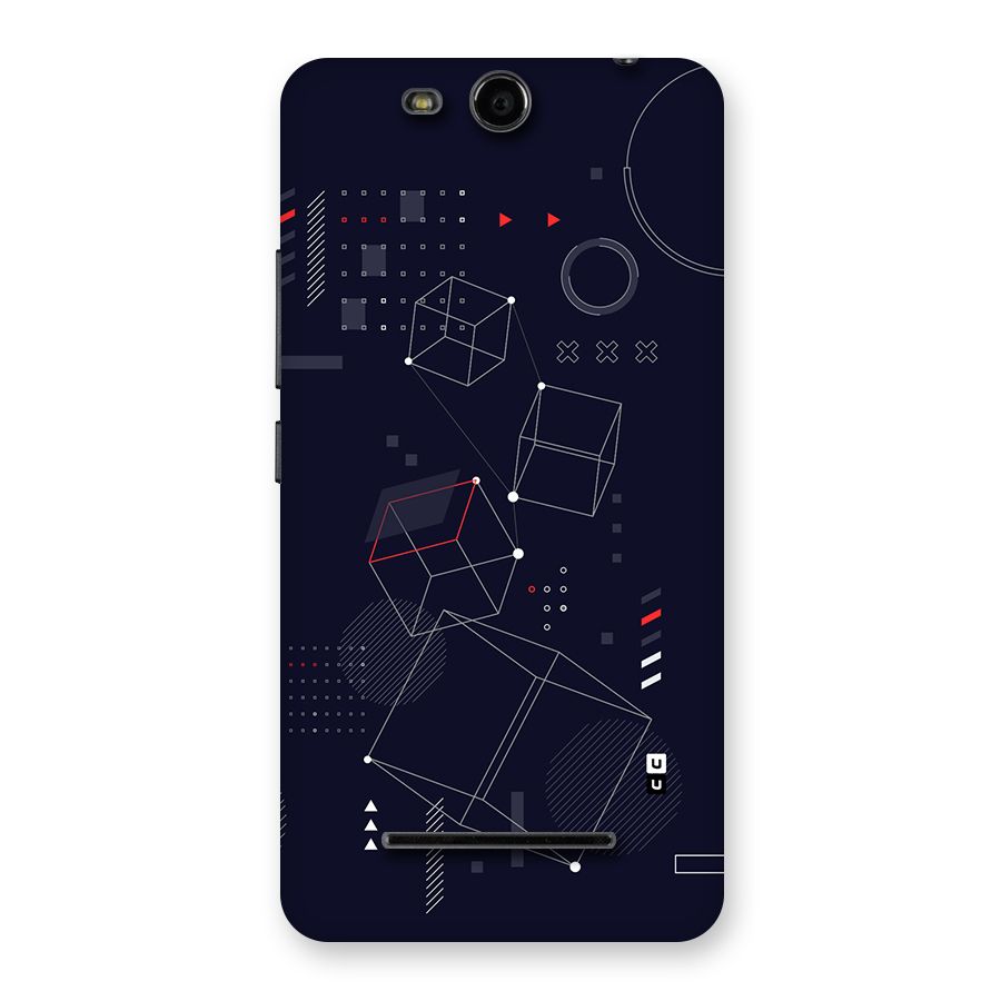 Royal Abstract Shapes Back Case for Canvas Juice 3 Q392