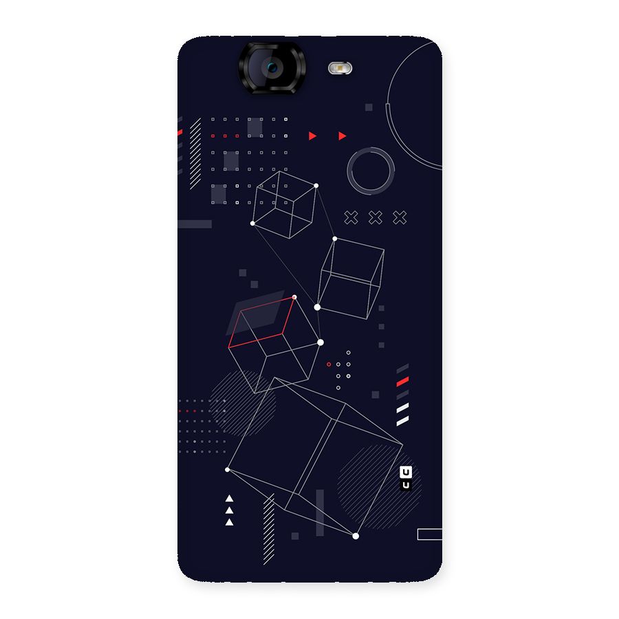 Royal Abstract Shapes Back Case for Canvas Knight A350