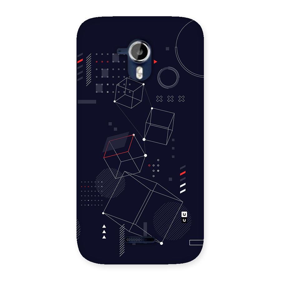 Royal Abstract Shapes Back Case for Canvas Magnus A117